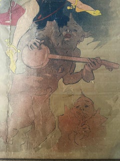 Original-Lithografieplakat „Eldorado“ von Jules Chéret aus dem Jahr 1894