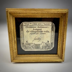 Original 18th Century French Revolutionary Assignats Note