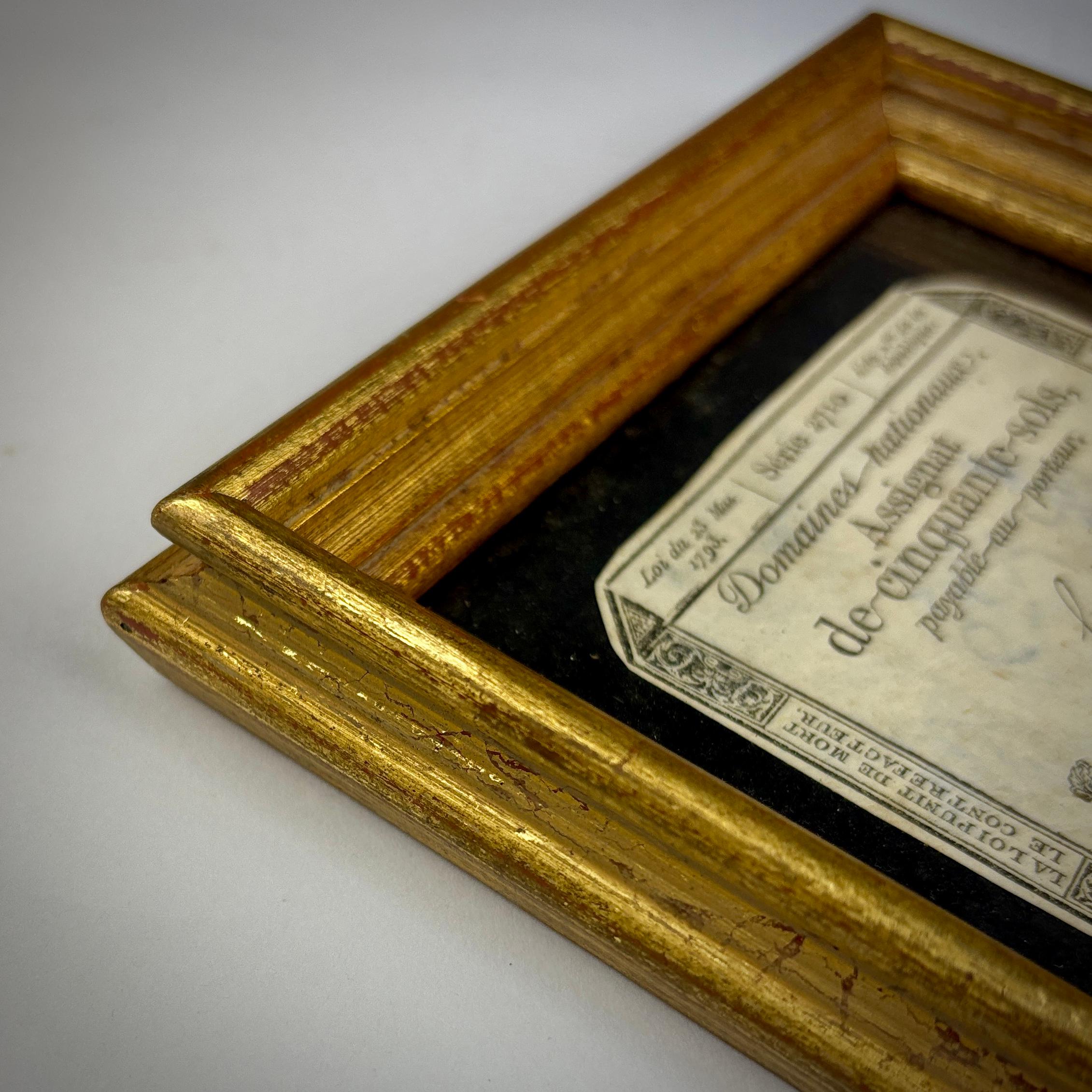 Original 18th Century French Revolutionary Assignats Note For Sale 1