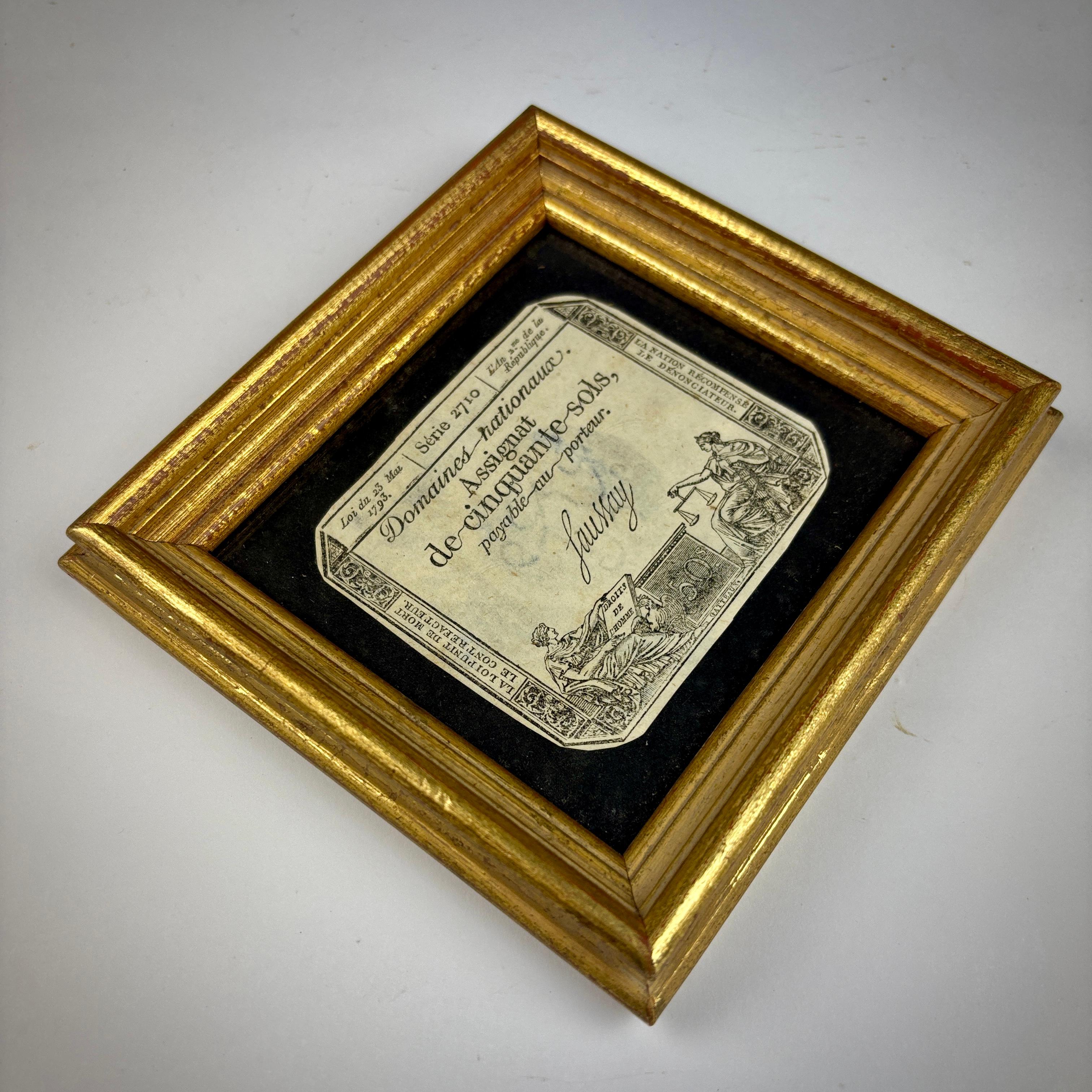 Original 18th Century French Revolutionary Assignats Note For Sale 3