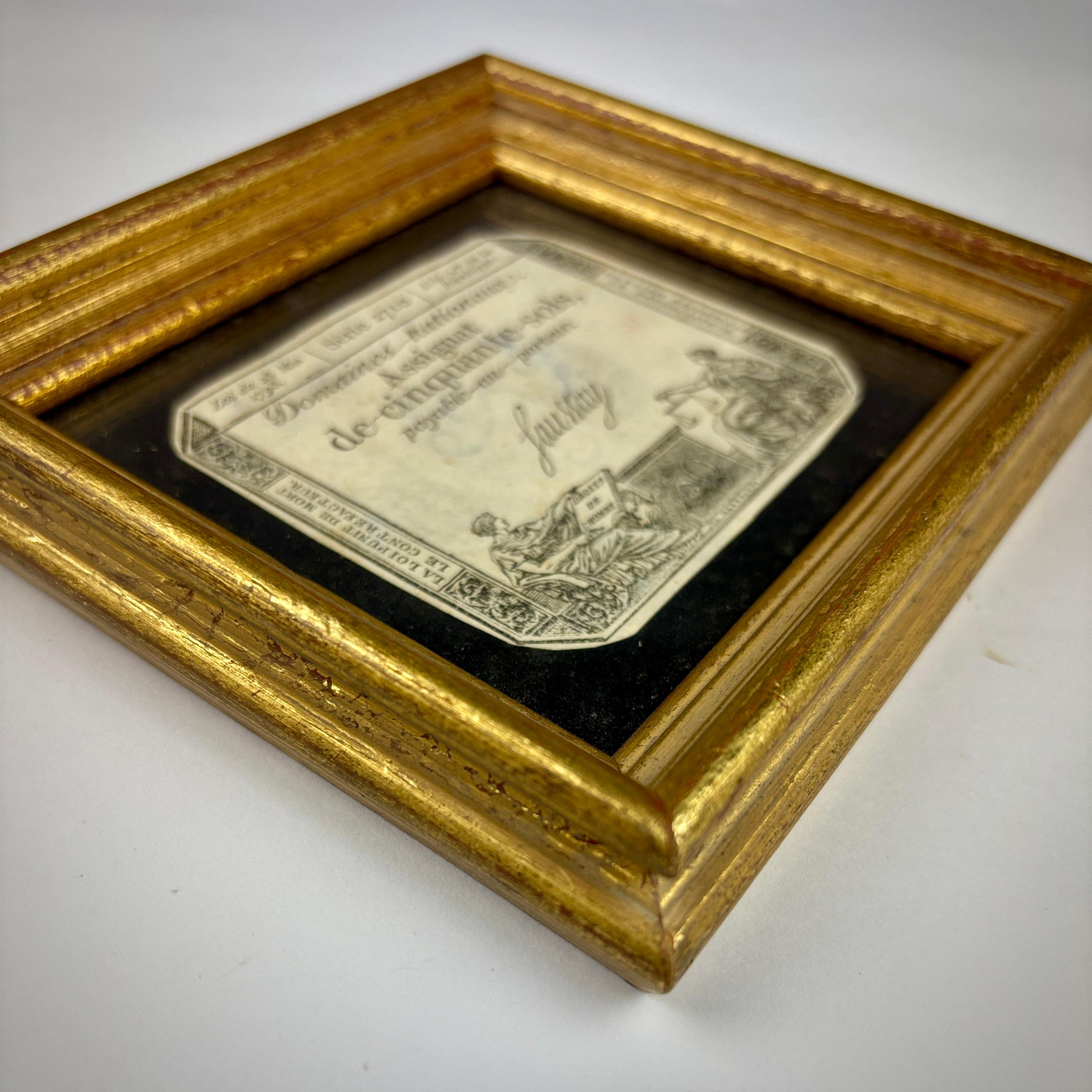 Original 18th Century French Revolutionary Assignats Note For Sale 4
