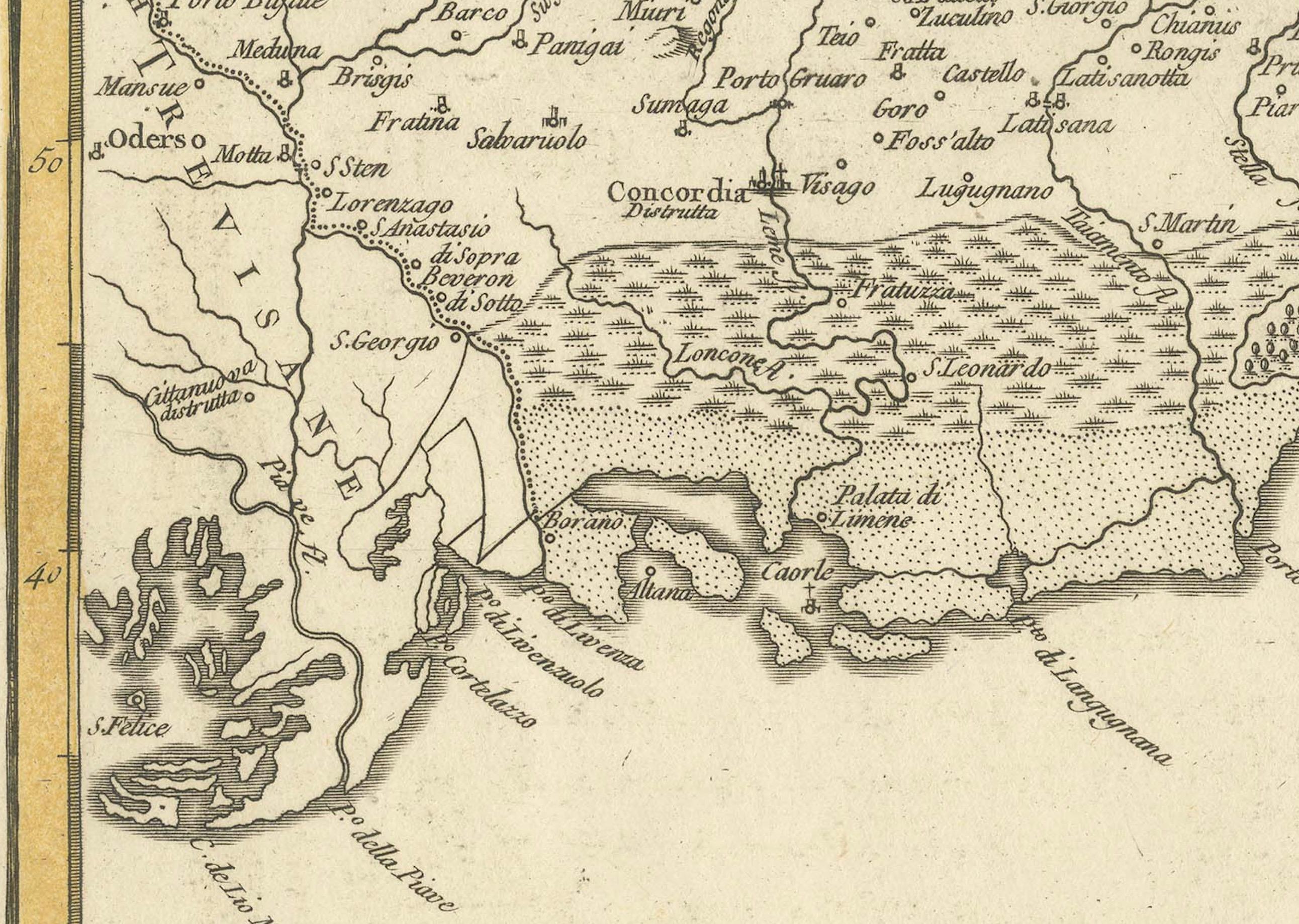 Original 18th-Century Map of Southern Austria, Carinthia, Carniola, and Styria For Sale 2
