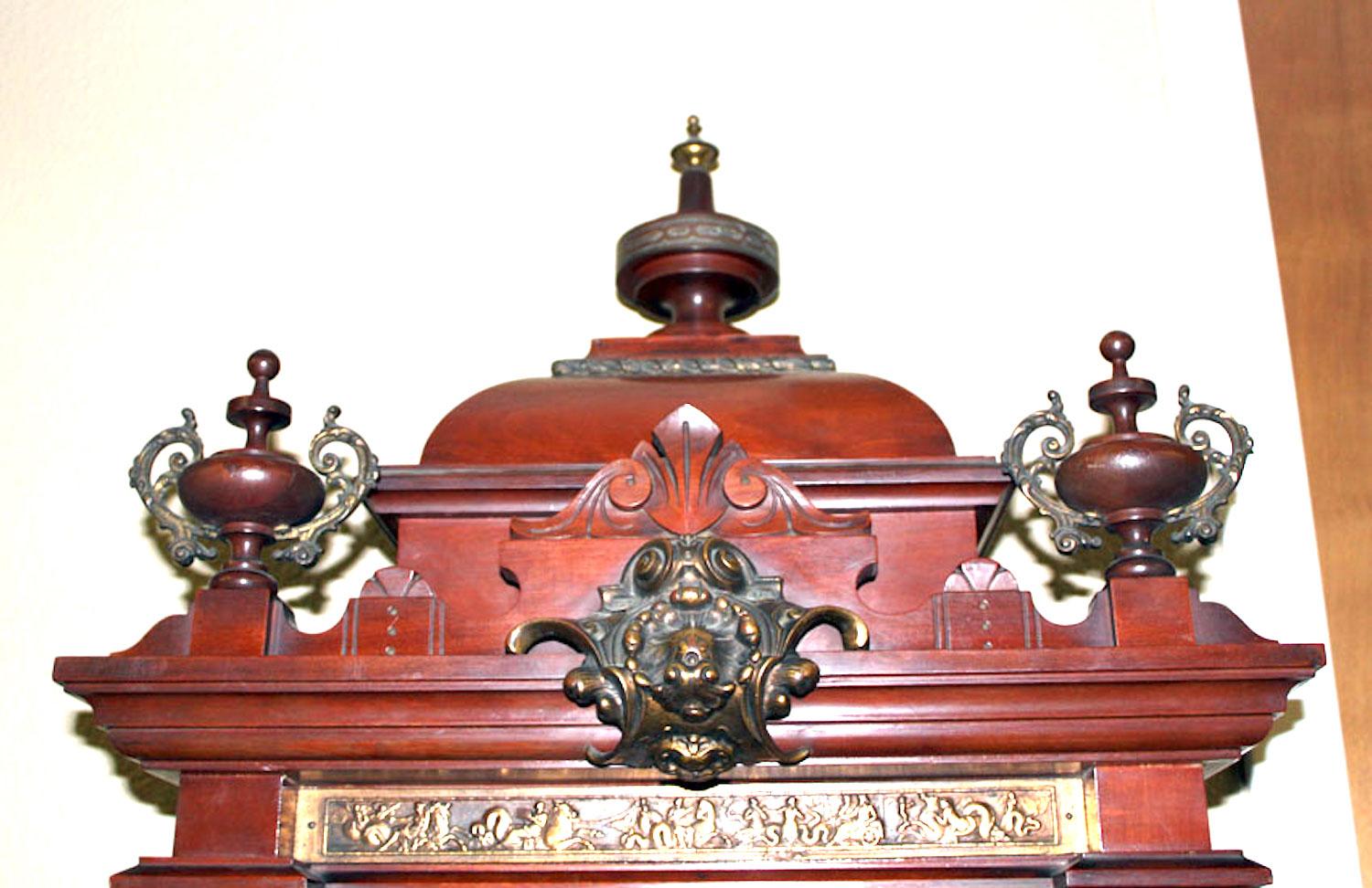 ansonia grandfather clock