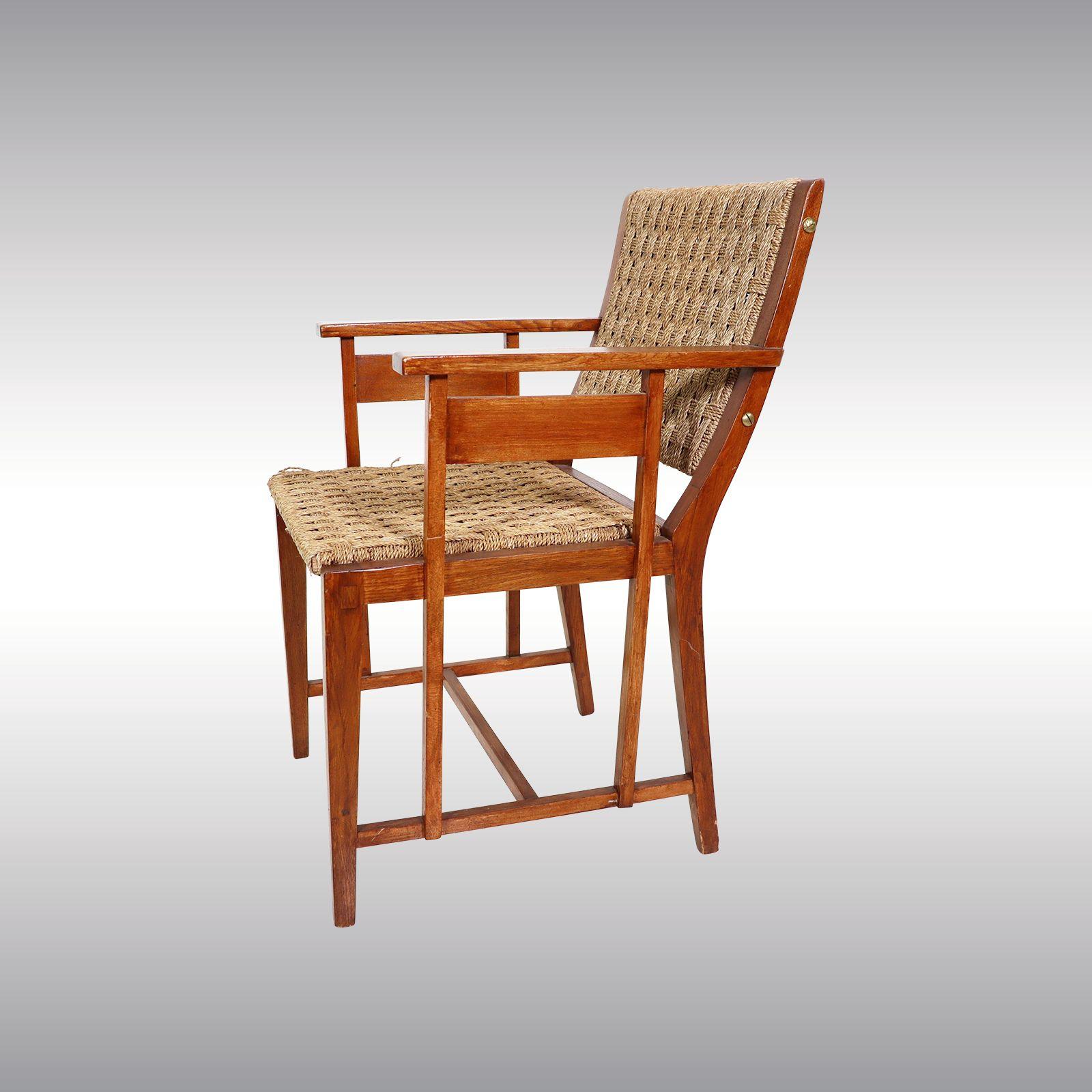 Sillón original de 1902 nº 507, Wilhelm Schmidt, Prag Rudniker Olmo en venta