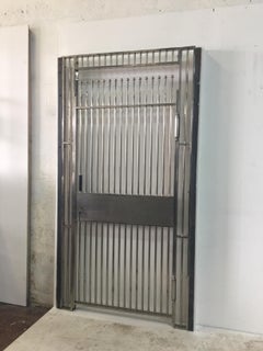 Original 1920s Bank Vault Door in Solid Steel
