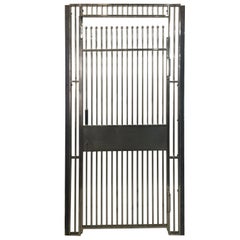 Original 1920s Bank Vault Door in Solid Steel