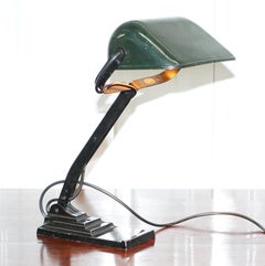 Original 1920s Erpe Belgium Industrial Factory Lamp Fully Serviced and Restored