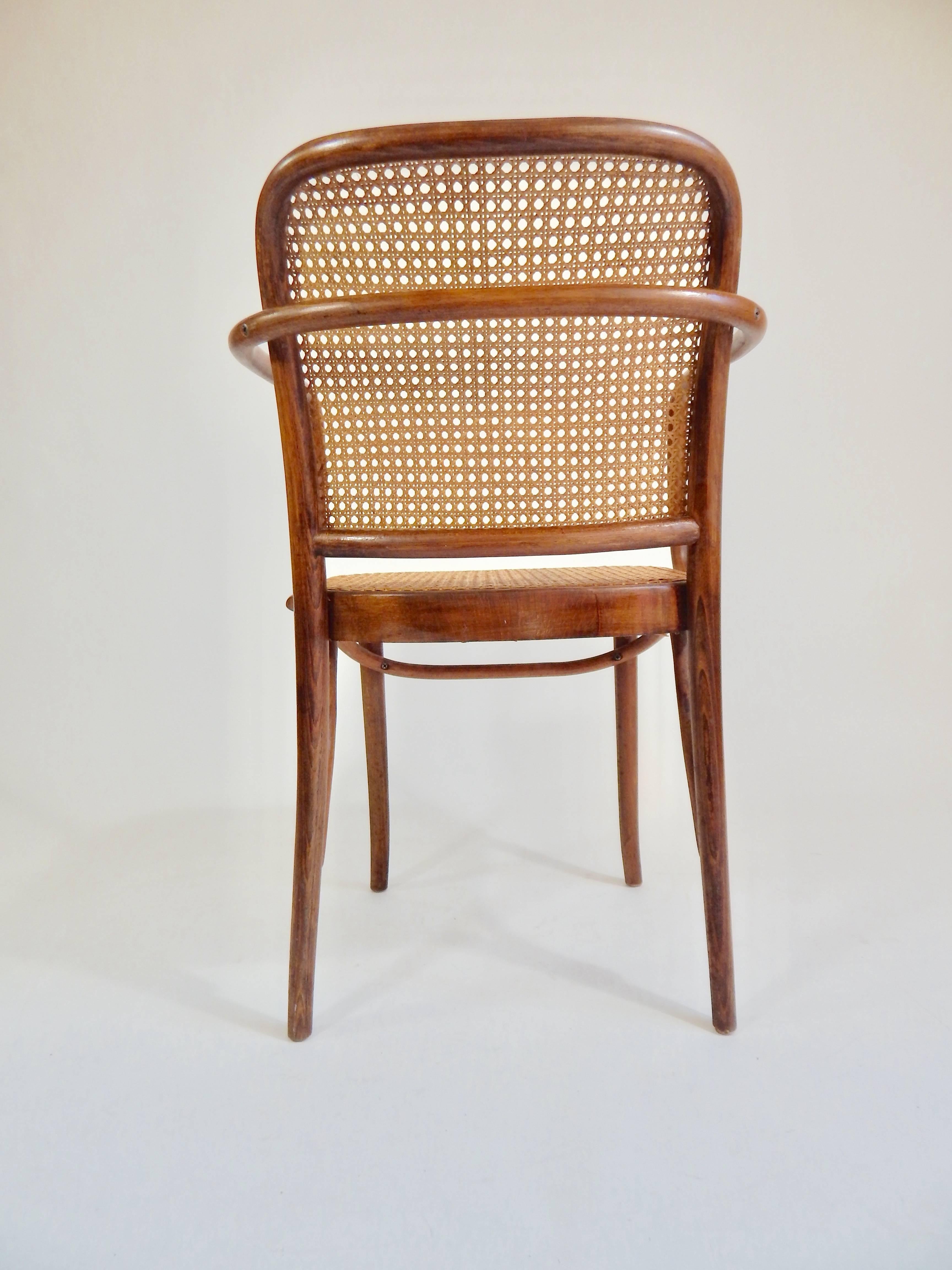 Original 1920er Josef Hoffmann Thonet Bugholzstühle:: Polen 2