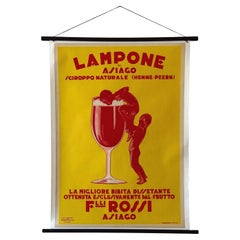 Original 1925 'Lampone di Asiago' Advertising Poster
