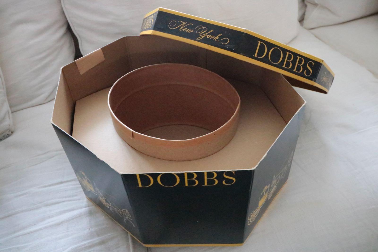 American Original 1930 Hand Done Vintage John Dobbs New York Fifth Avenue Hat Boxes