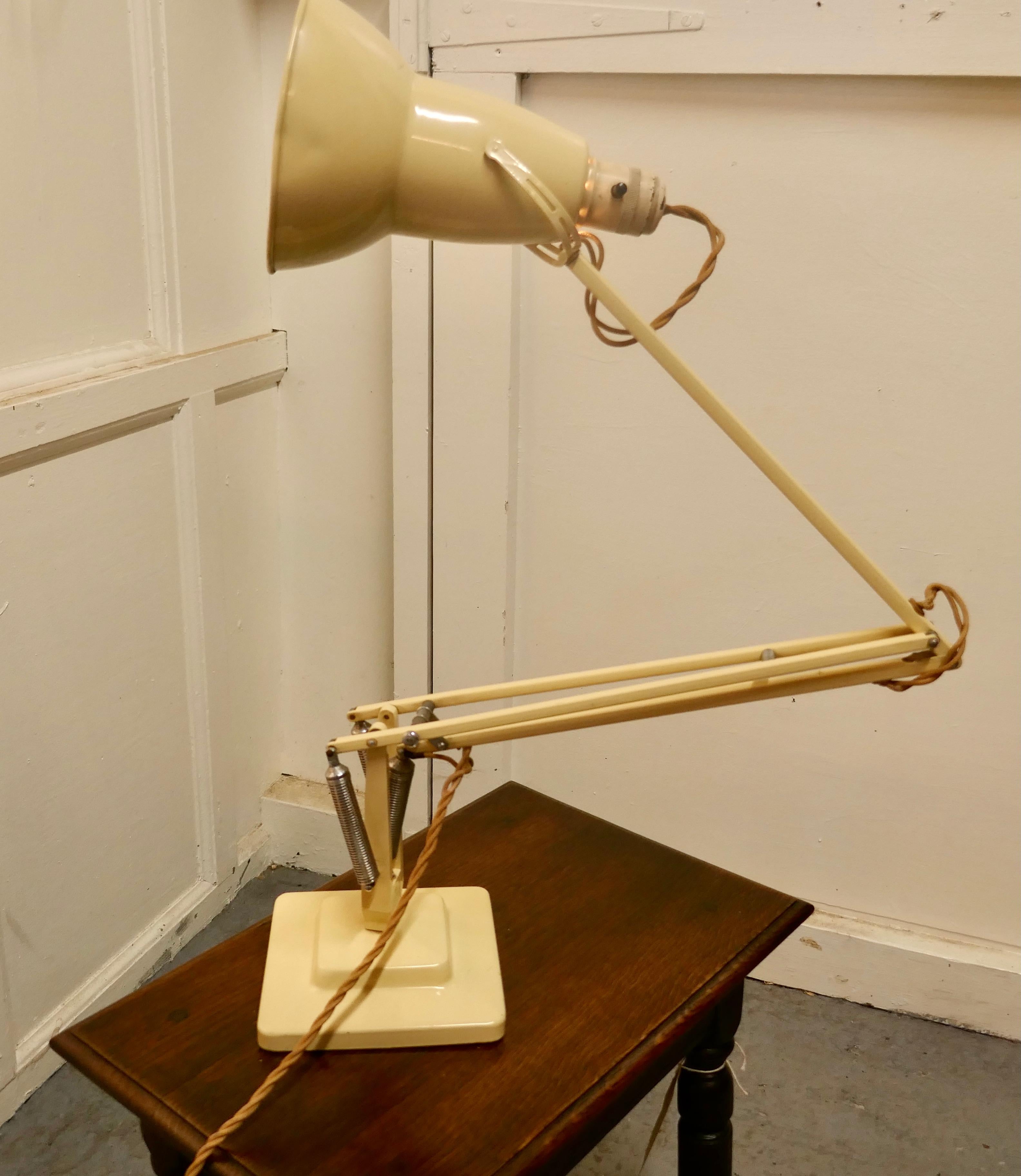 antique angle lamp