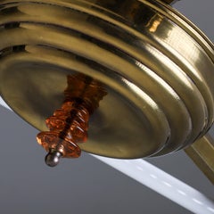 Original 1930's Art Deco Ceiling Light