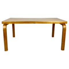 1930s low rectangular coffee table by Alvar Aalto for Finmar / P E Gane