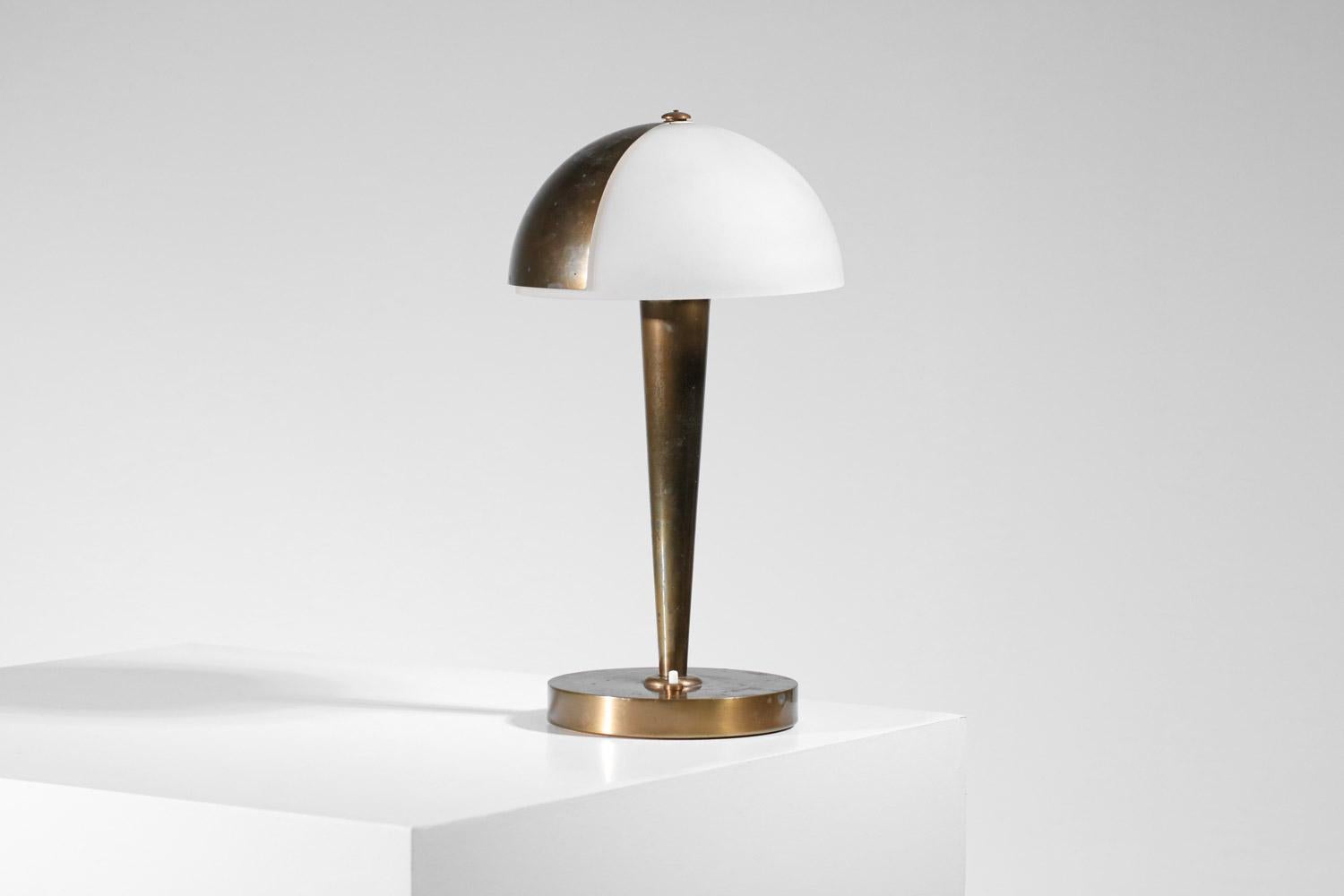 French art deco desk lamp, model 