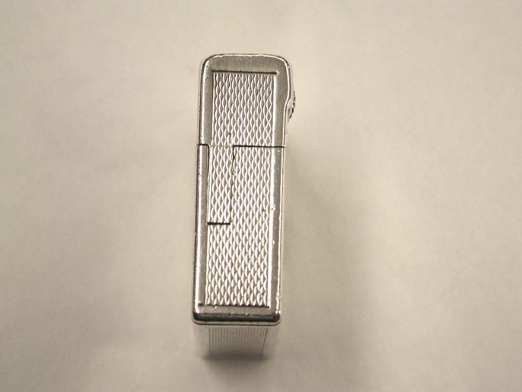Art Deco Original 1930s Silver Plated Dunhill Cigarette Lighter, Made in Switzerland