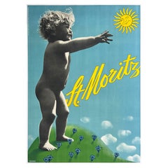 Schweizer Reiseplakat, WALTER HERDEG AND ALB STEINER, 1930er Jahre