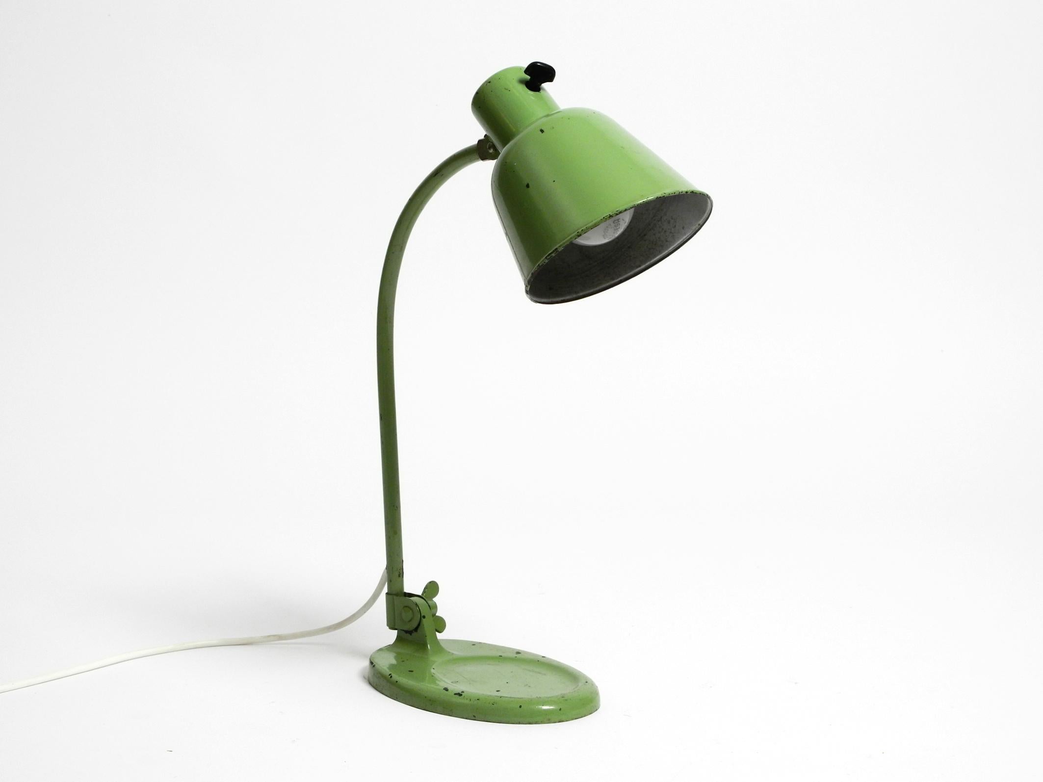 Mid-Century Modern Lampe de table originale des années 1930 par Christian Dell pour Bünte & Remmler modèle MATADOR  en vente