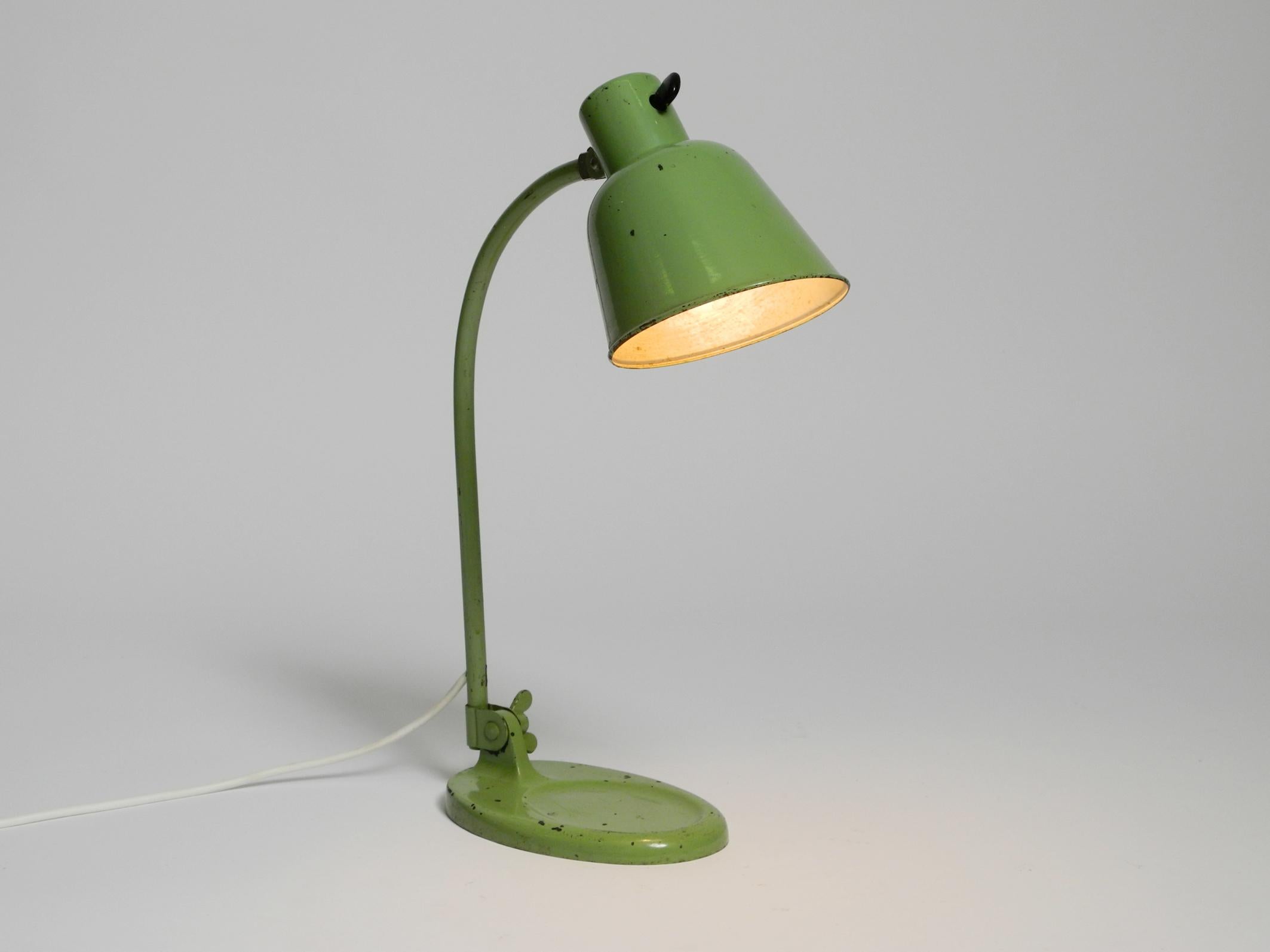 Mid-Century Modern Original 1930s table lamp by Christian Dell for Bünte & Remmler model MATADOR  For Sale