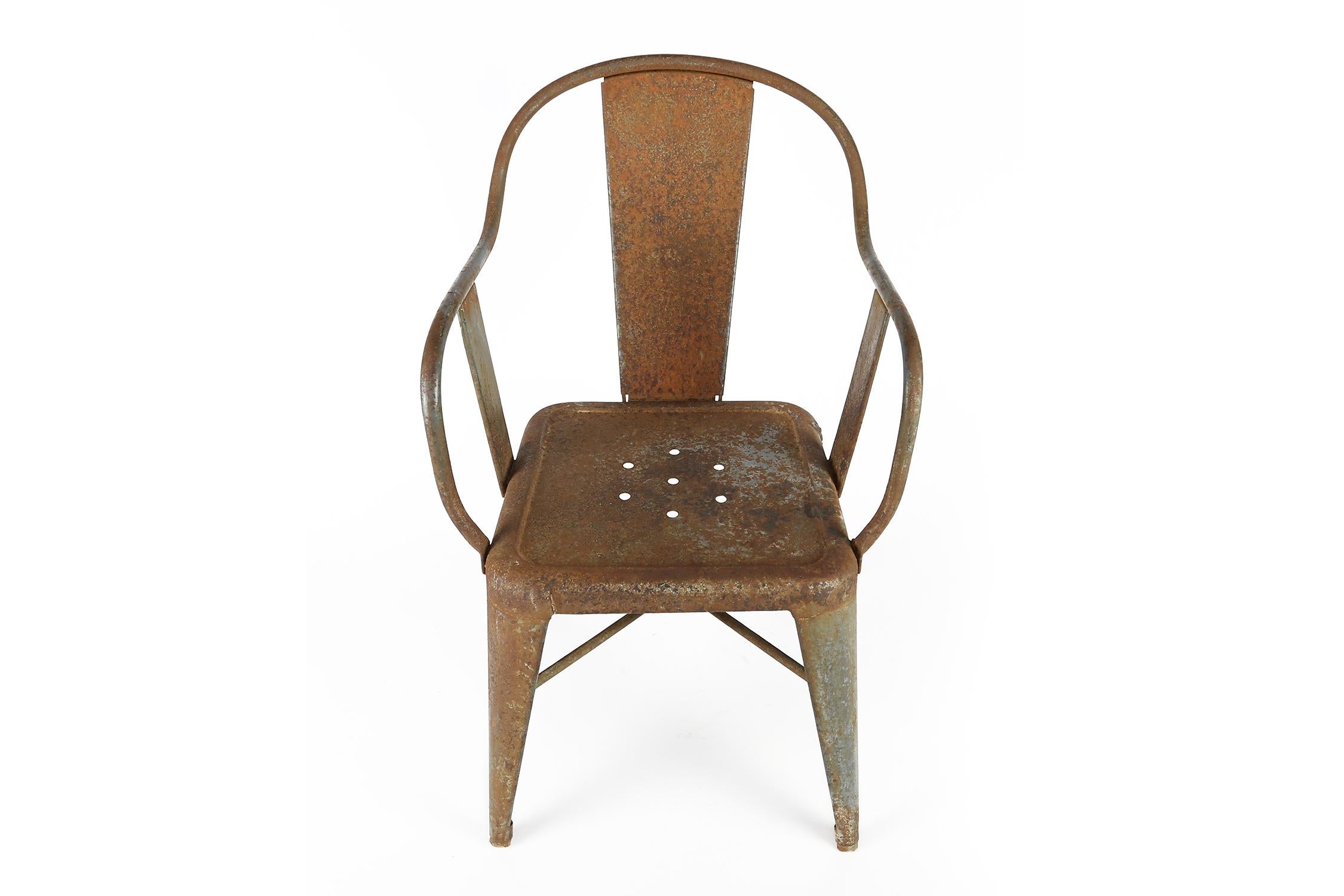 Industrial Original 1930s Tolix Kids Chair by Xavier Pauchard