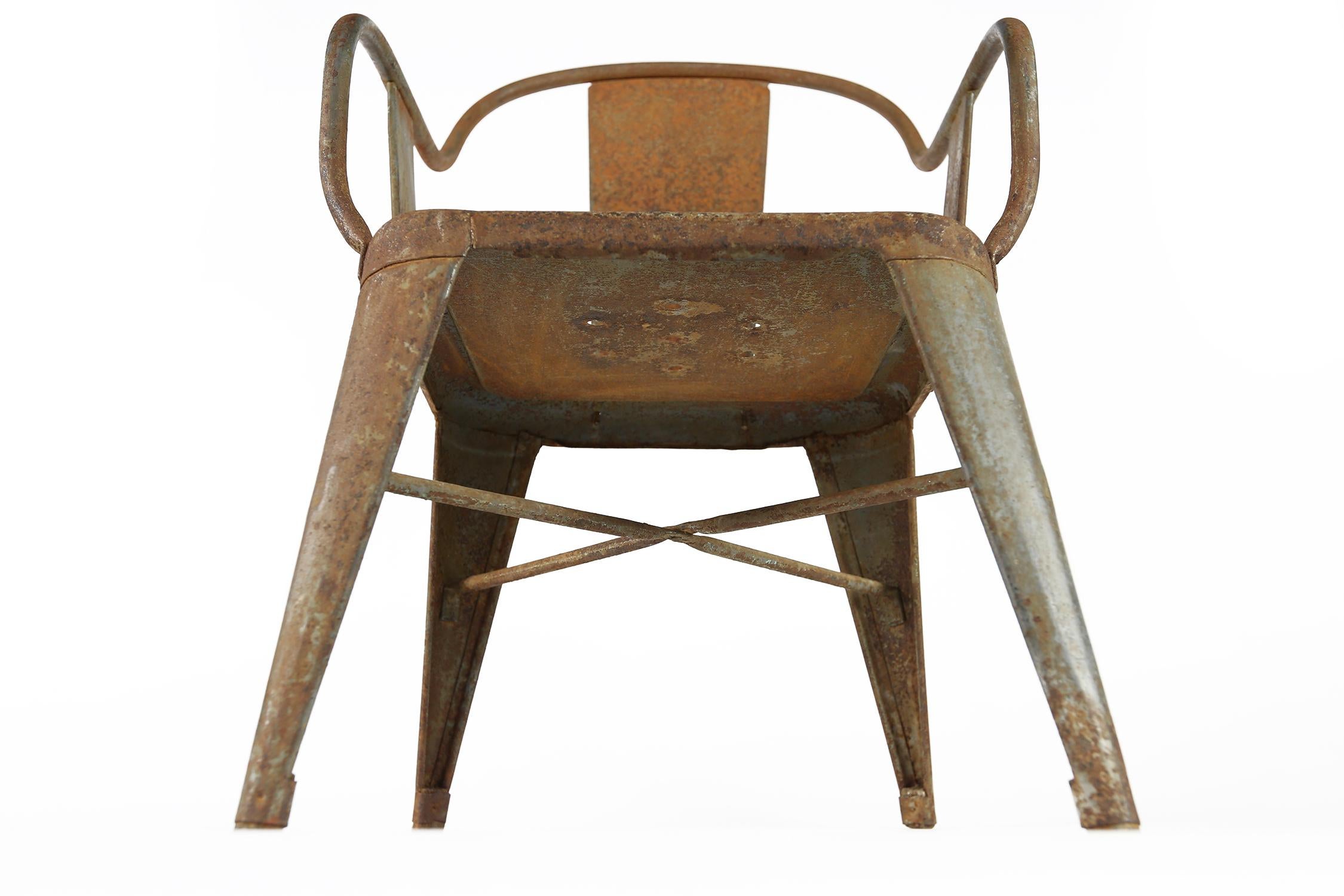 Original 1930s Tolix Kids Chair by Xavier Pauchard 2