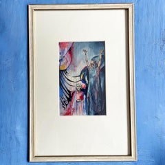 Original 1936 European Dutch Expressionist Signed Painting