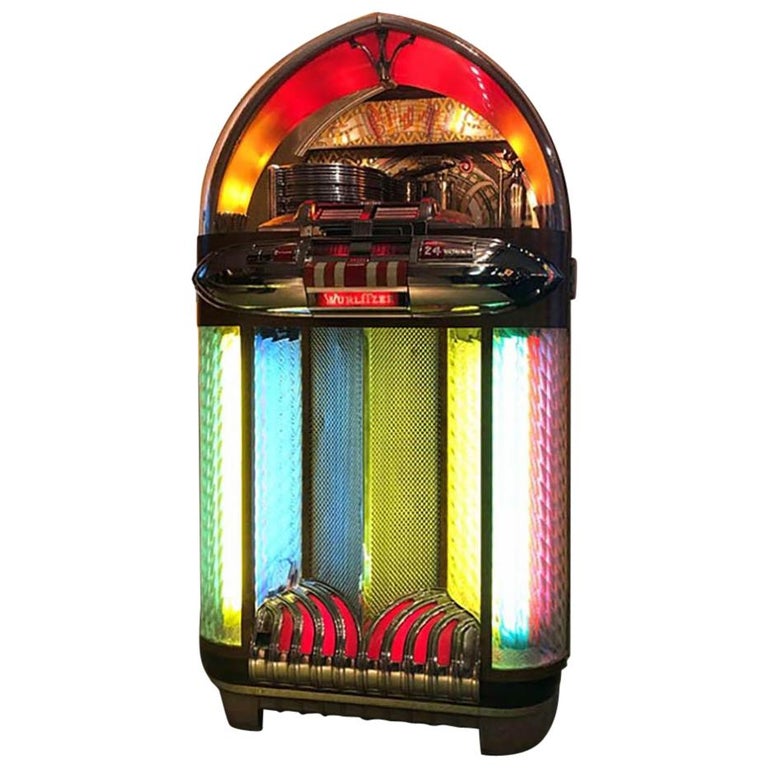 Original 1948 Vinyl Jukebox For Sale at 1stDibs