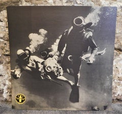 Original 1950s Aqua-Lung U.S. Divers Company Scuba Diving Poster