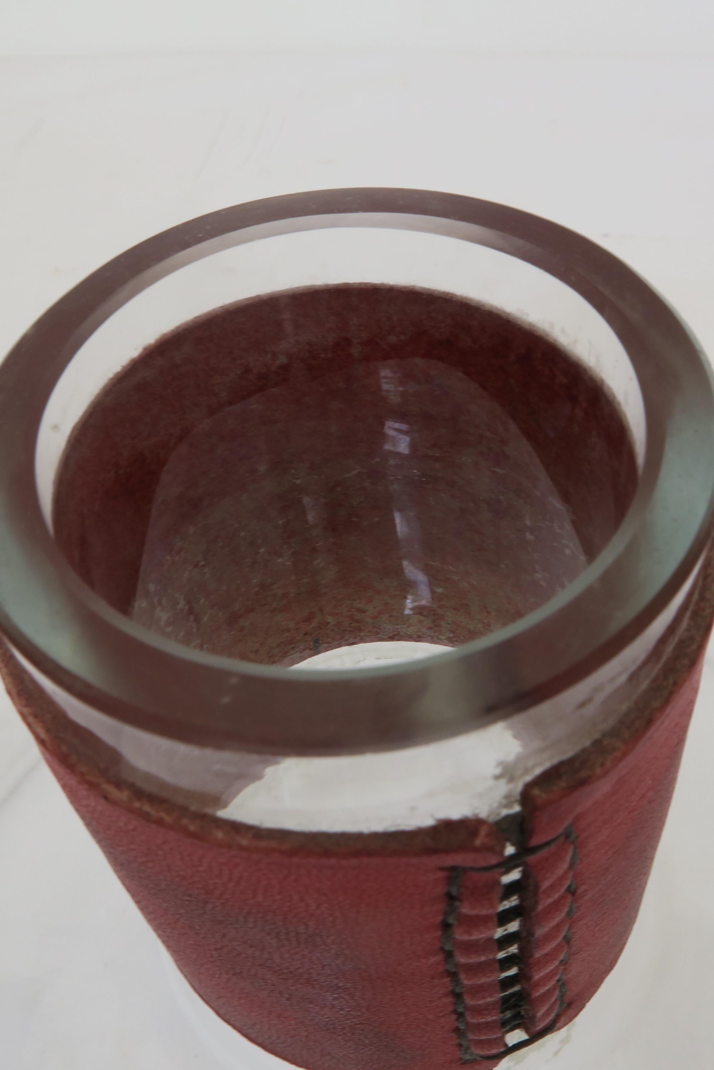 Original 1950er Auböck Glas Dekanter (Handgefertigt) im Angebot