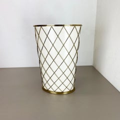Original 1950s brass Umbrella Stand by Vereinigte Werkstätten München, Germany
