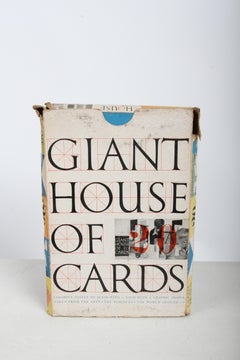 Original 1950s Charles & Ray Eames "Giant House of Cards" Complete Set in Box