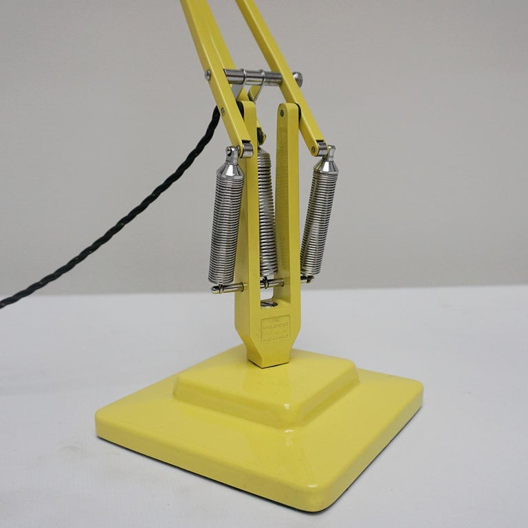Original 1950's Herbert Terry and Sons Anglepoise Desk Lamp Repainted