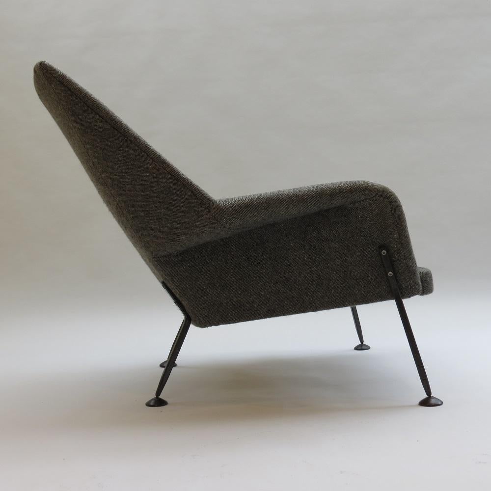 Hand-Crafted Original 1950s Heron Chair by Ernest Race Midcentury Modern chair For Sale