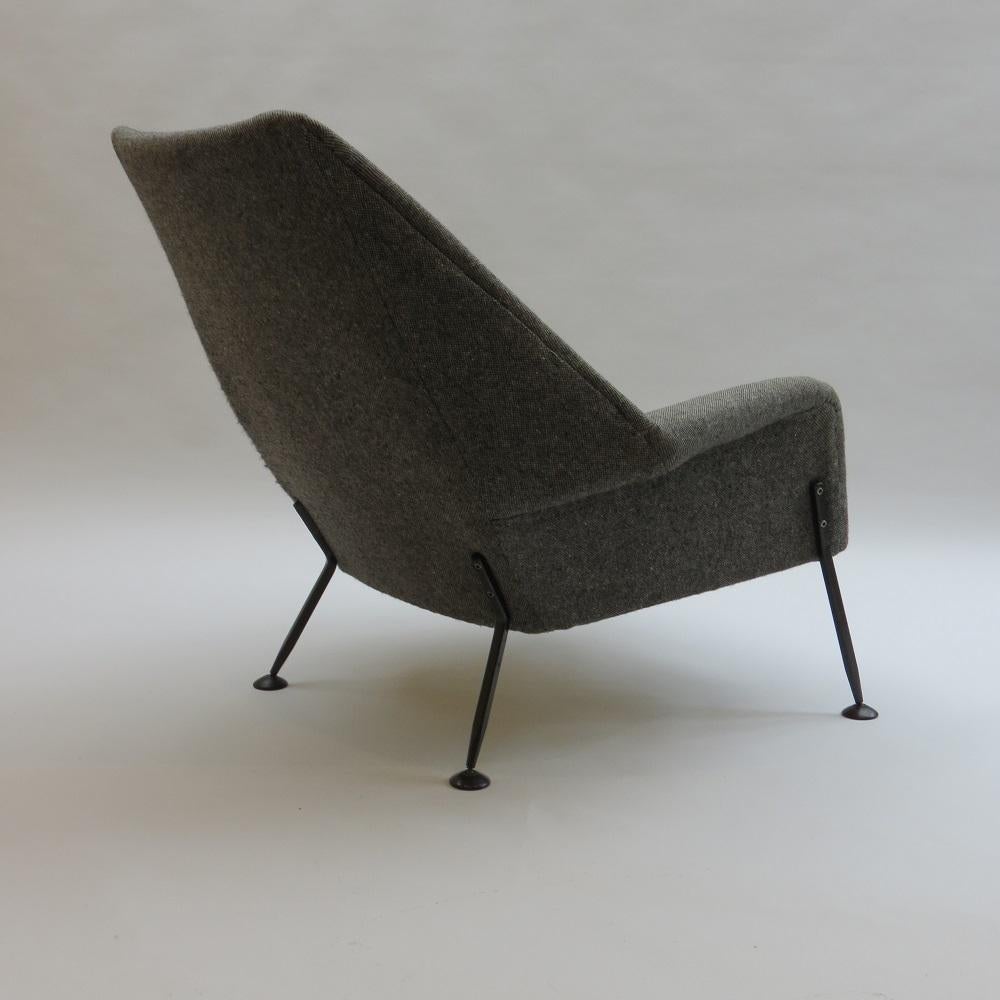 20th Century Original 1950s Heron Chair by Ernest Race Midcentury Modern chair For Sale