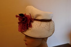 Original 1950s Pill Box Hat by Condo Model