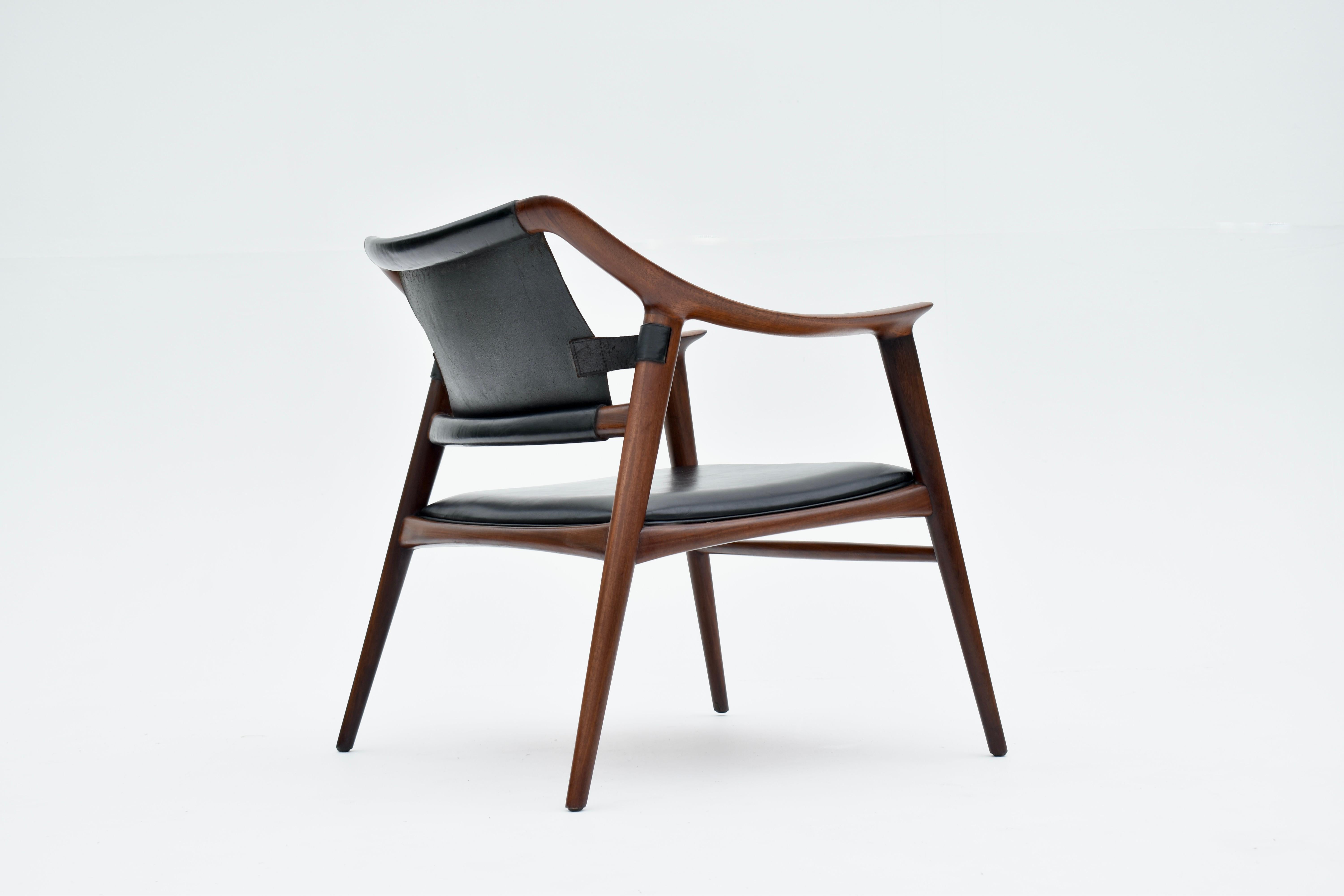 Original 1950s Rastad & Relling Bambi Lounge Chair For Gustav Bahus, Norway 6