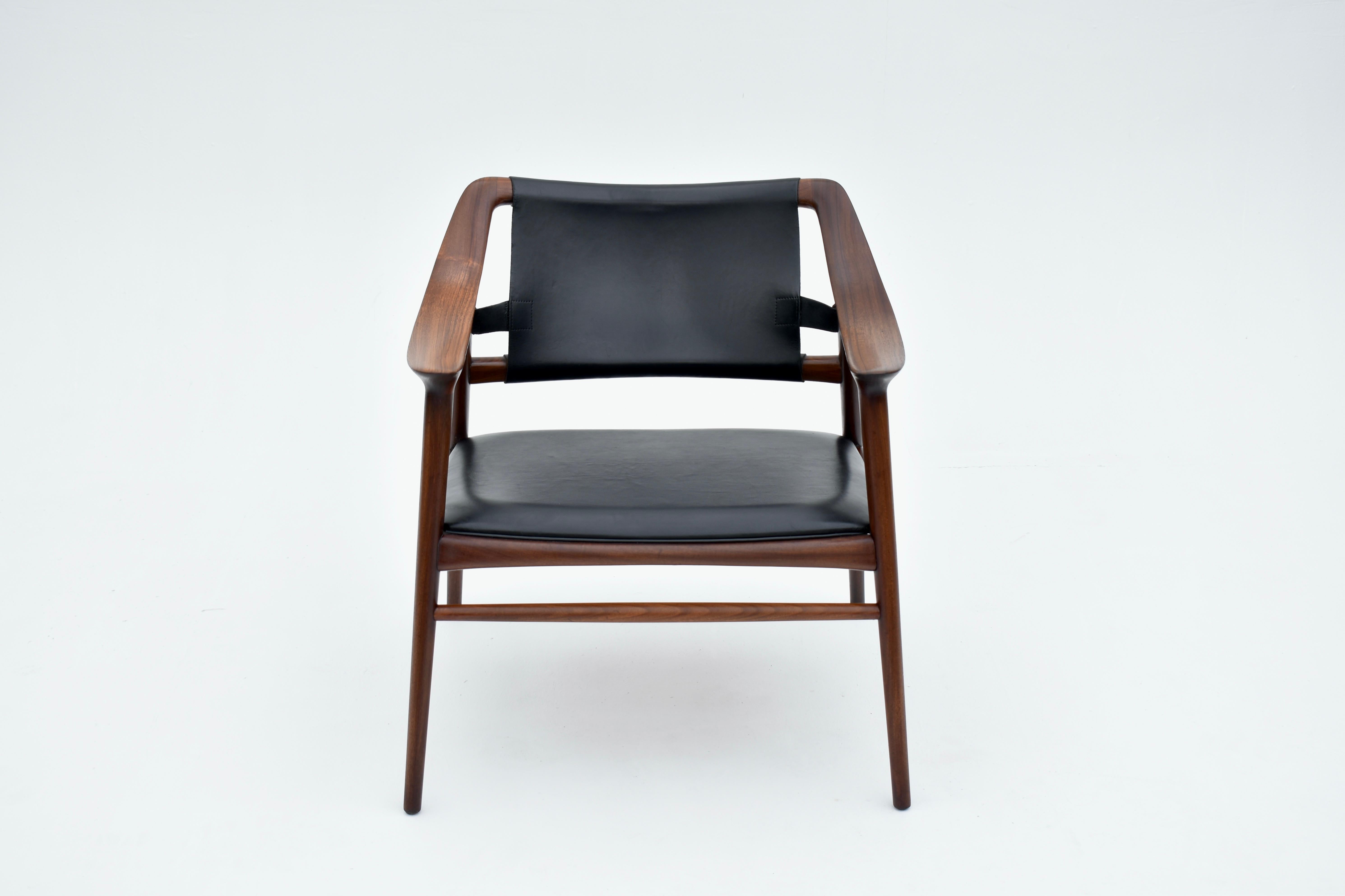 Scandinavian Modern Original 1950s Rastad & Relling Bambi Lounge Chair For Gustav Bahus, Norway
