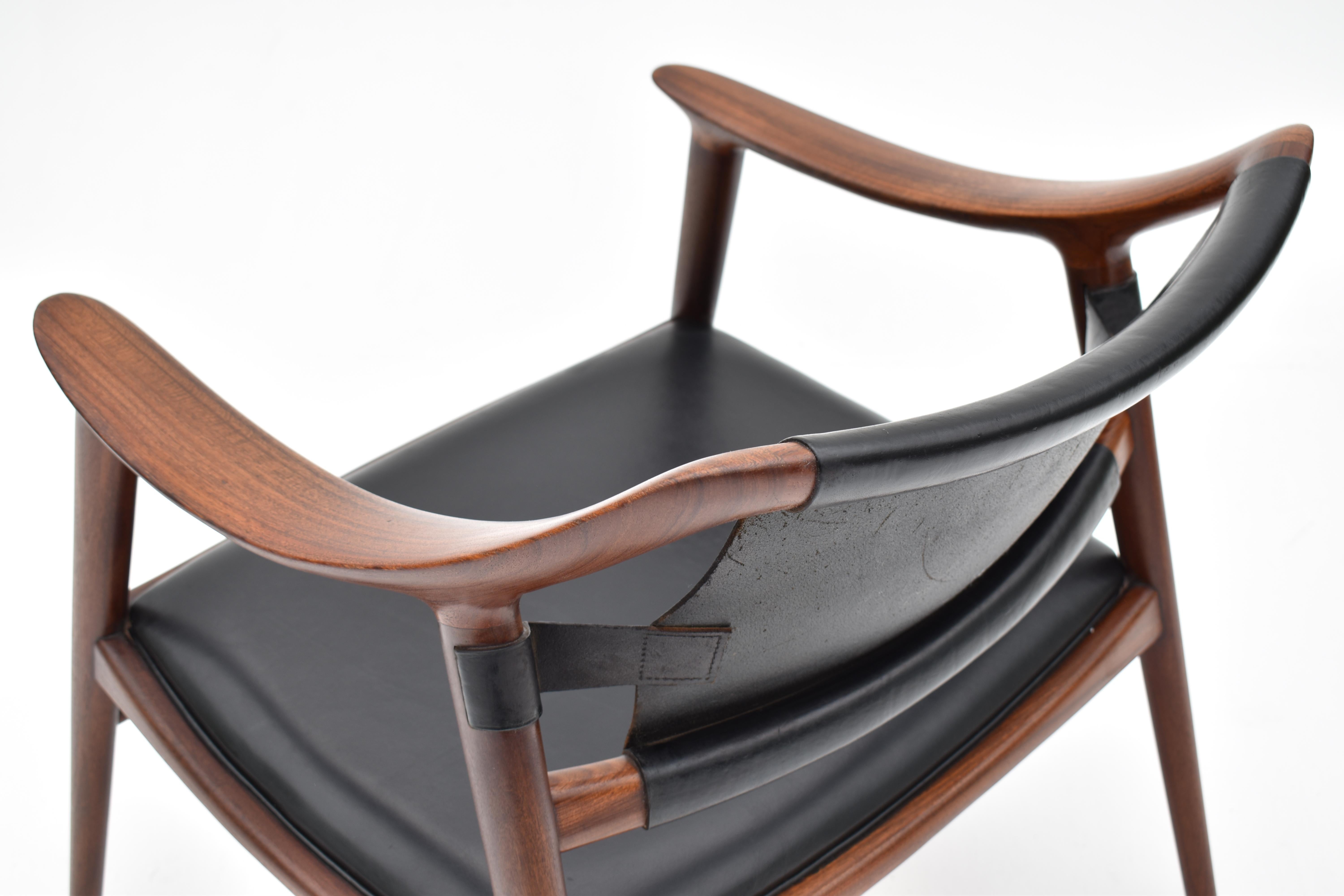 Original 1950s Rastad & Relling Bambi Lounge Chair For Gustav Bahus, Norway 2