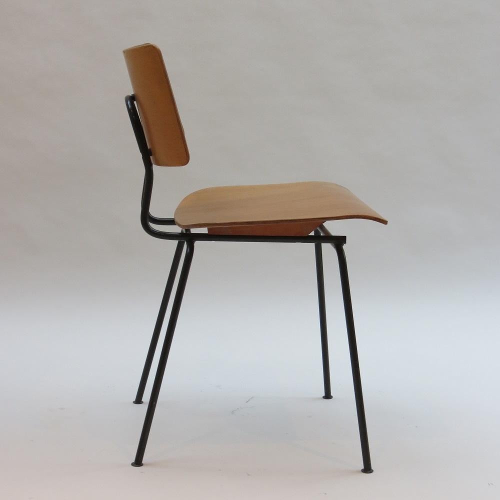 Machine-Made Original 1950s Robin Day Royal Festival Hall Chair By Hille Model No 661D
