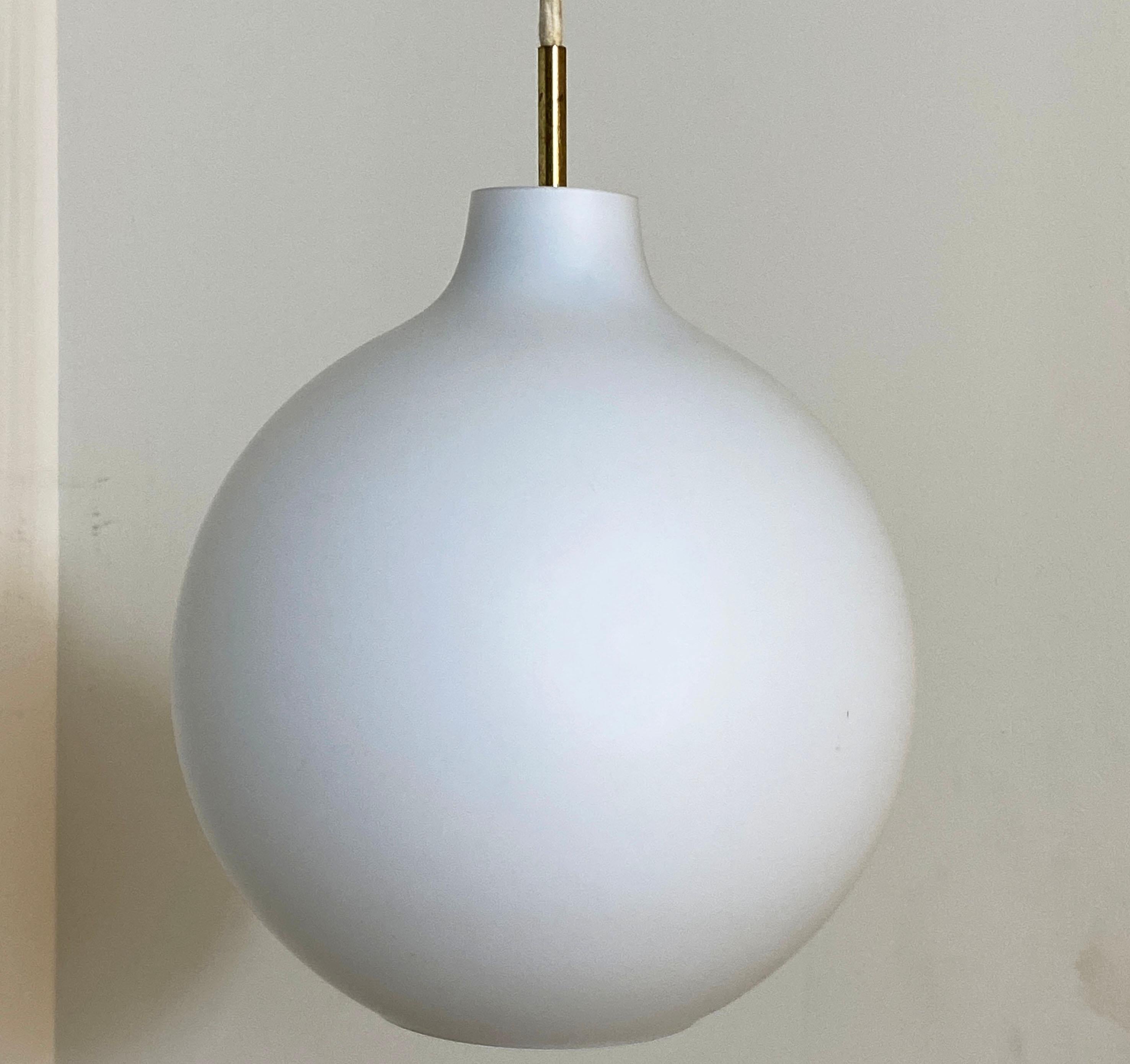 Mid-Century Modern Original 1950s Vilhelm Wohlert for Poulson Pendant Lamp For Sale