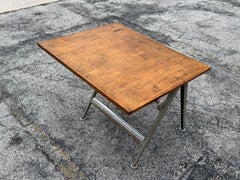 Tavolo da disegno originale Wim Rietveld Friso Kramer del 1950 Patina