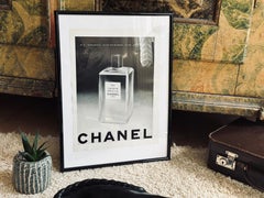 Pubblicità originale di Chanel del 1952 dalla rivista Femina - Moda vintage con cornice