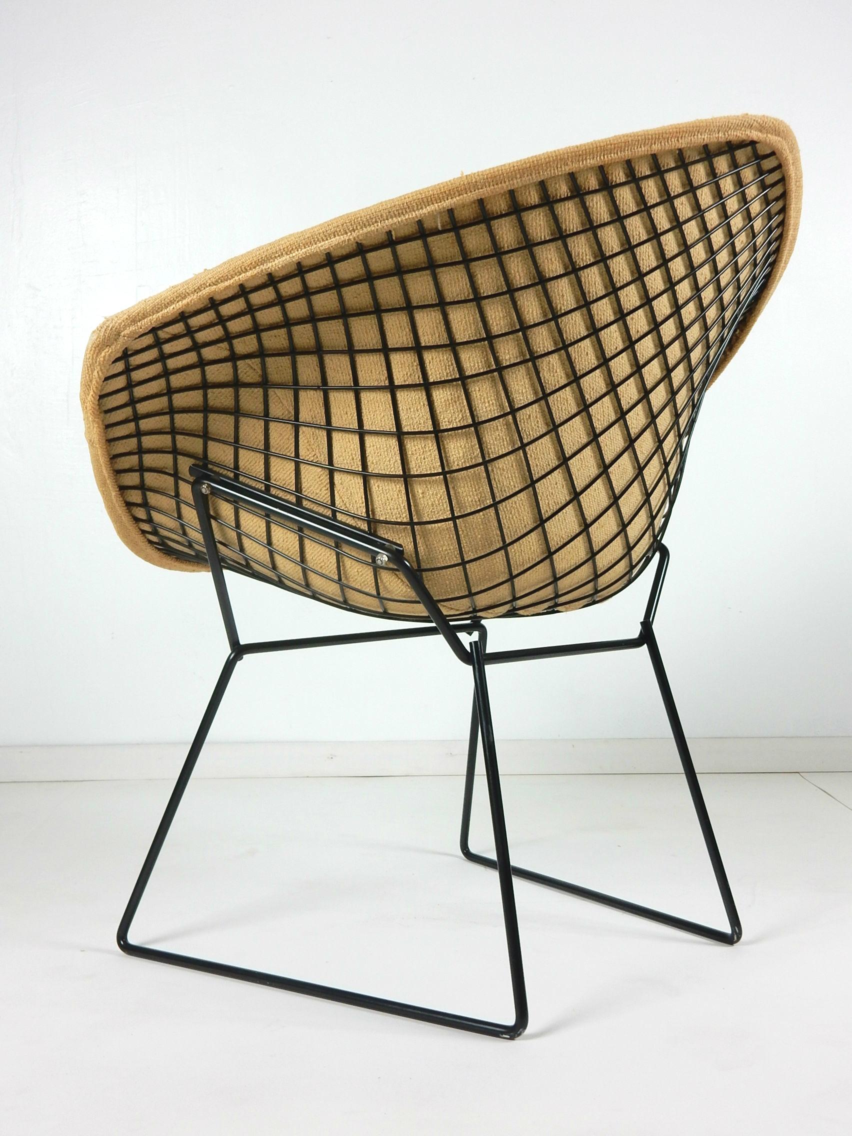 vintage bertoia diamond chair