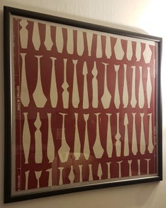 Original 1955 Palladio Wallpaper Sample 'PHAROS'