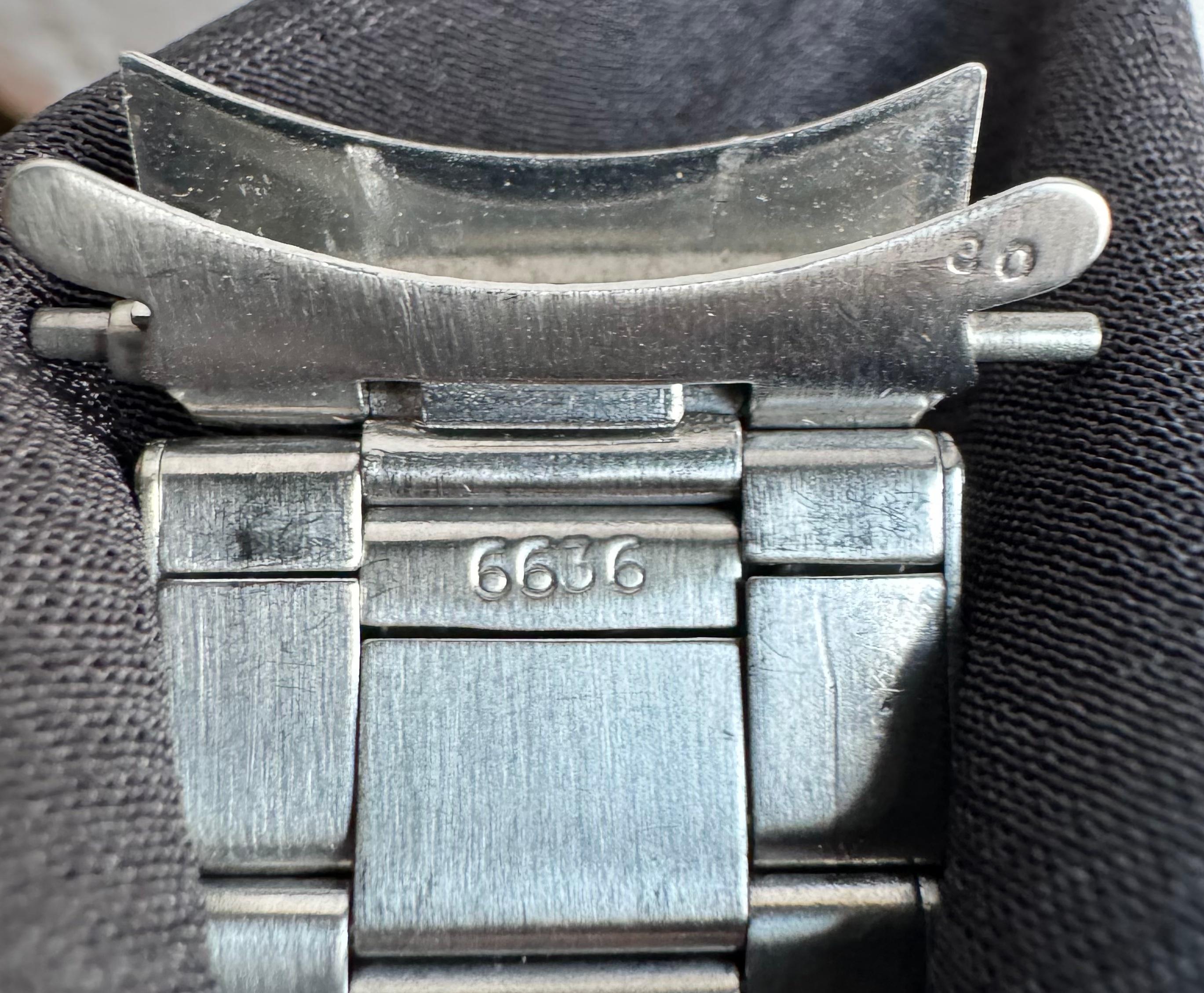 Original 1959 Rolex Ref 6542 Steel GMT Master Watch Tropical Dial Bakelite Bezel For Sale 7