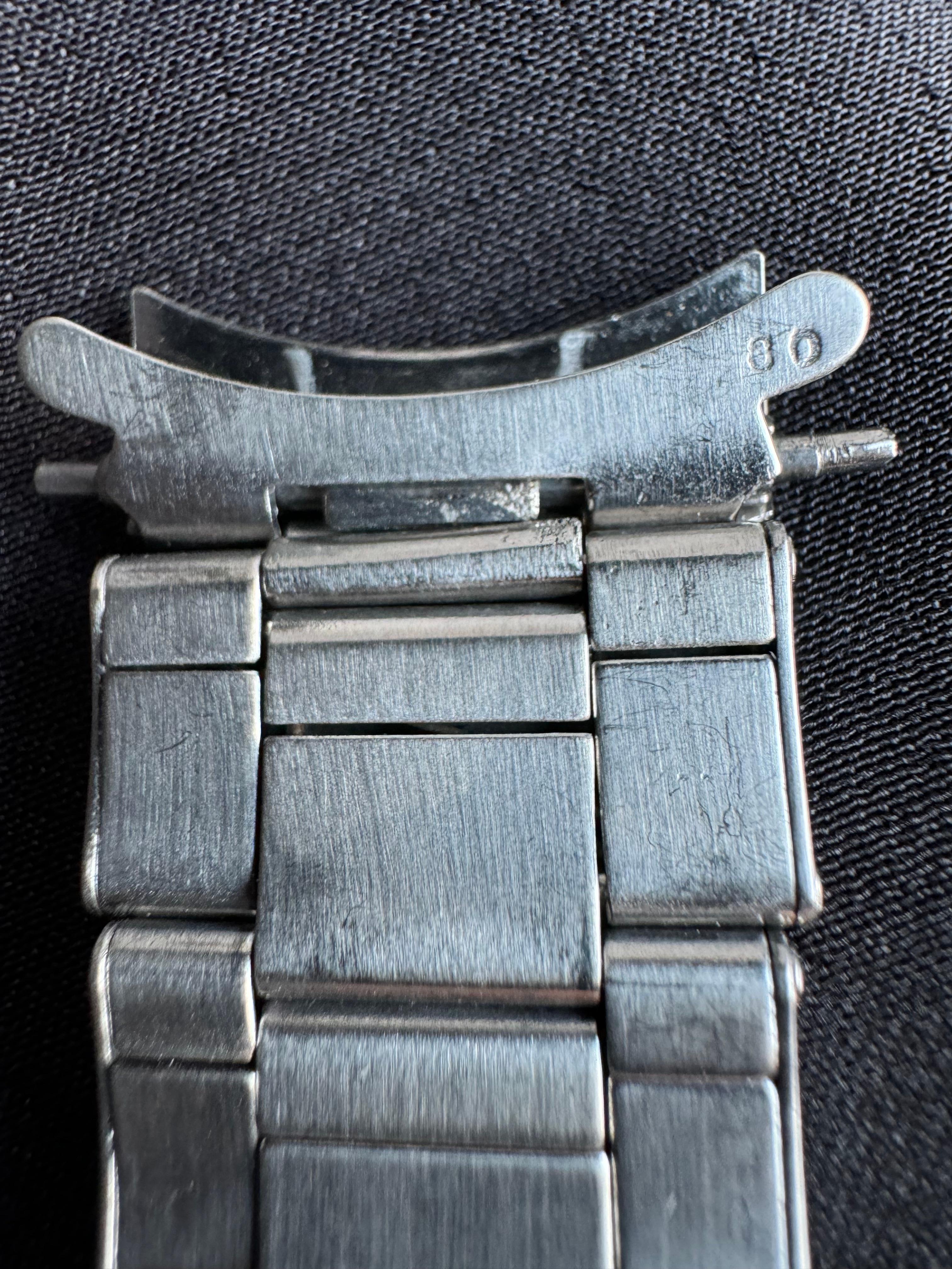 Original 1959 Rolex Ref 6542 Steel GMT Master Watch Tropical Dial Bakelite Bezel For Sale 8