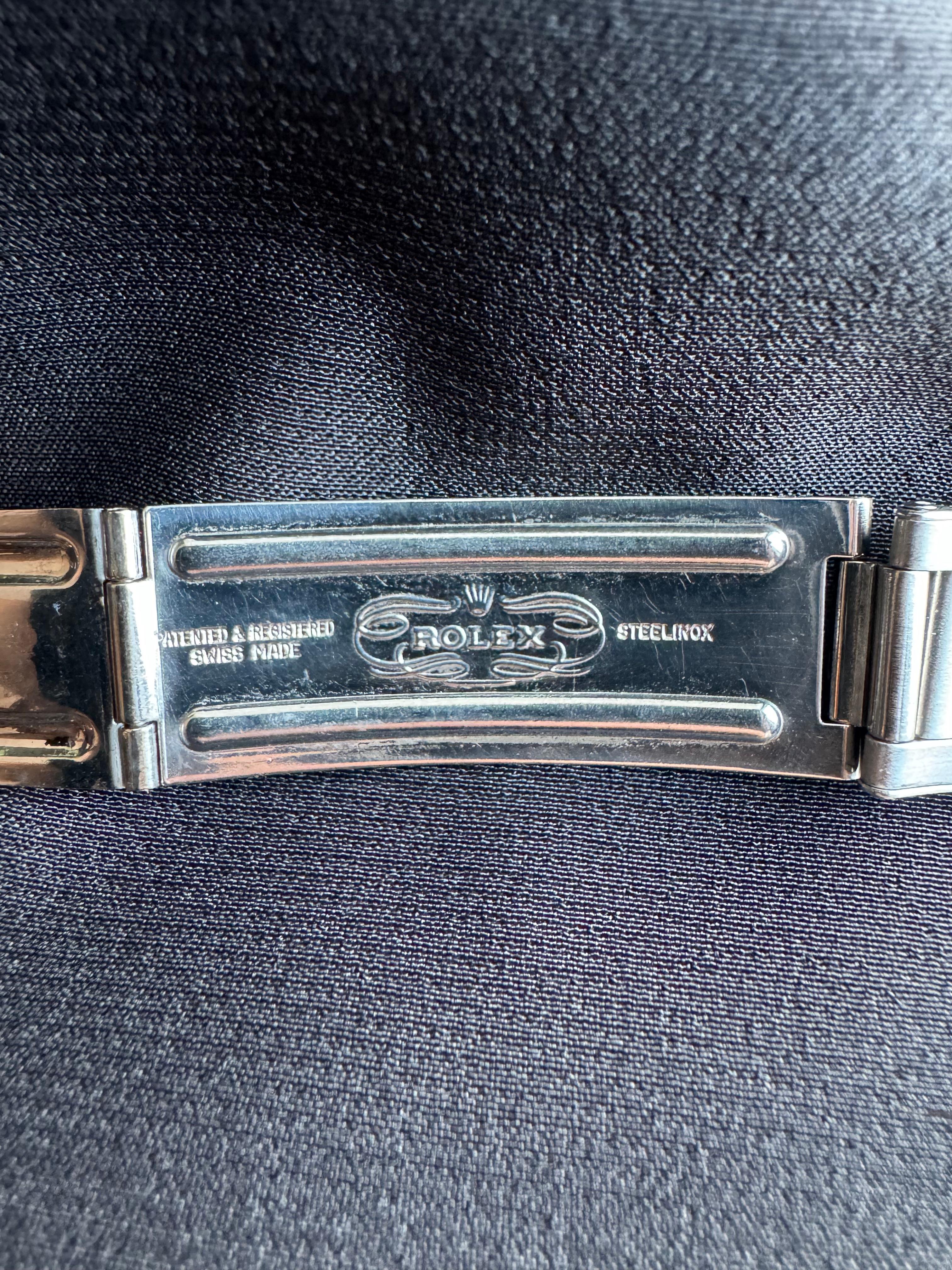 Original 1959 Rolex Ref 6542 Steel GMT Master Watch Tropical Dial Bakelite Bezel For Sale 9