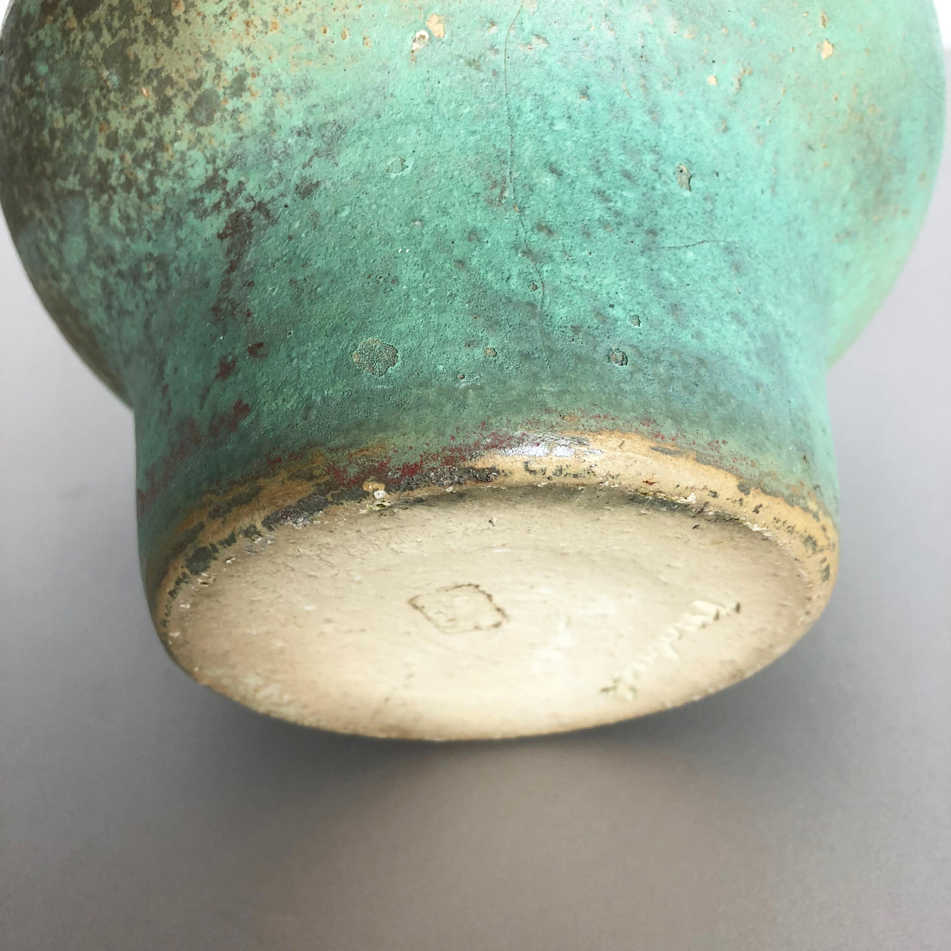Original 1960 Ceramic Studio Pottery Vase by Piet Knepper for Mobach Netherlands 11