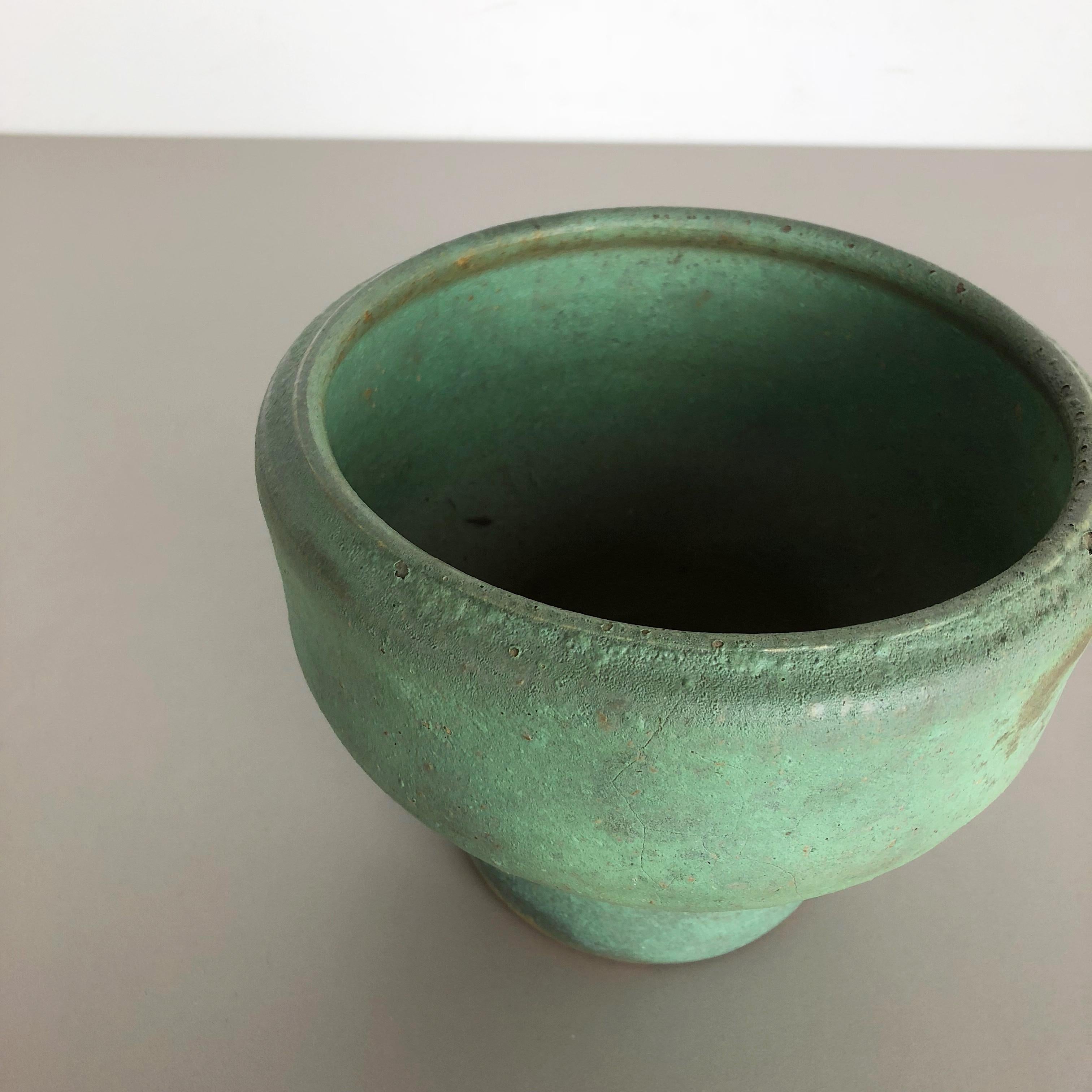 Original 1960 Ceramic Studio Pottery Vase by Piet Knepper for Mobach Netherlands 3
