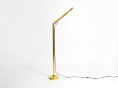 Original 1960s brass Pole Light floor lamp by Ingo Maurer for M-Design