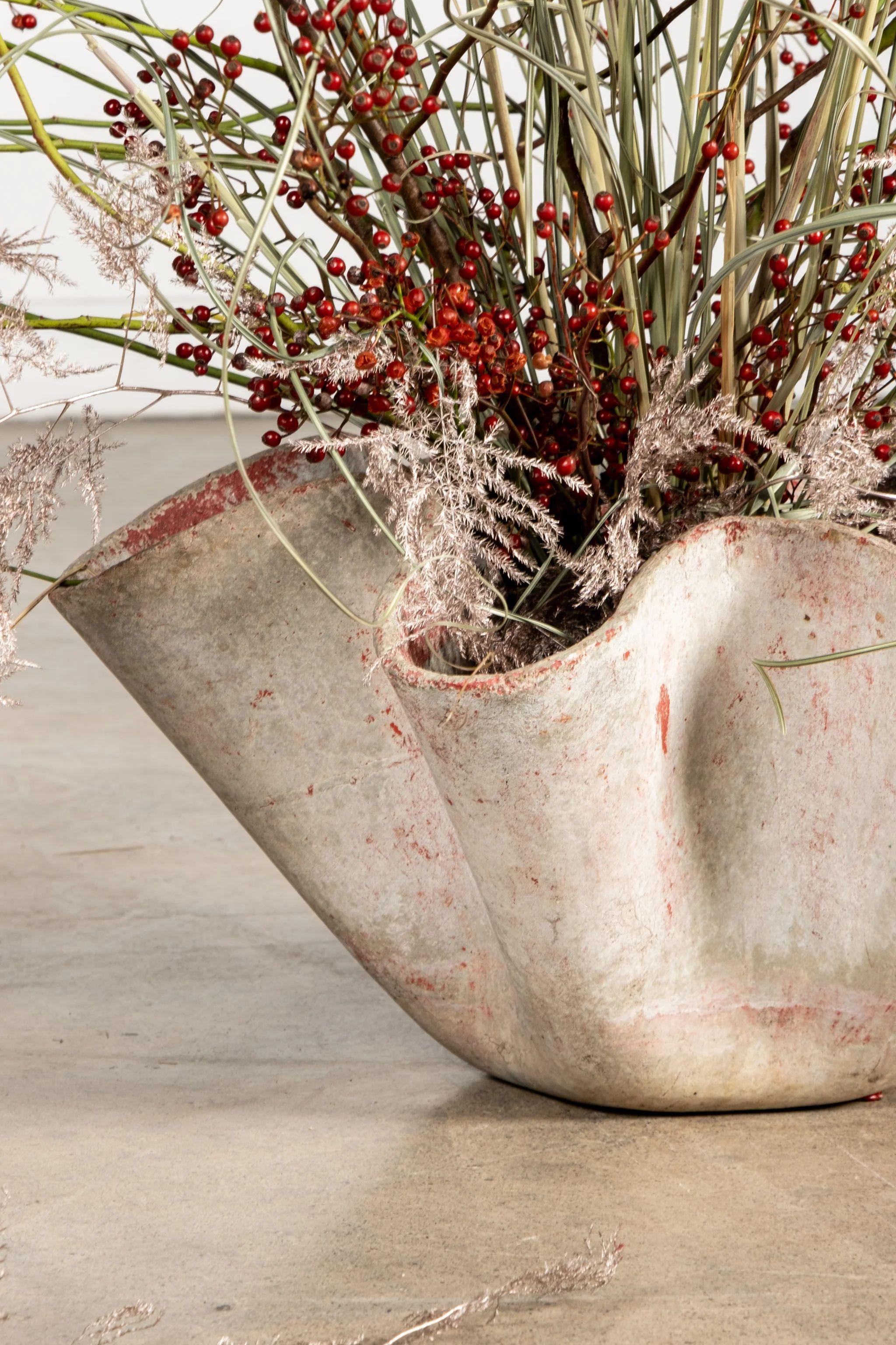 Original 1960s Clamshell Planter by Willy Guhl 2